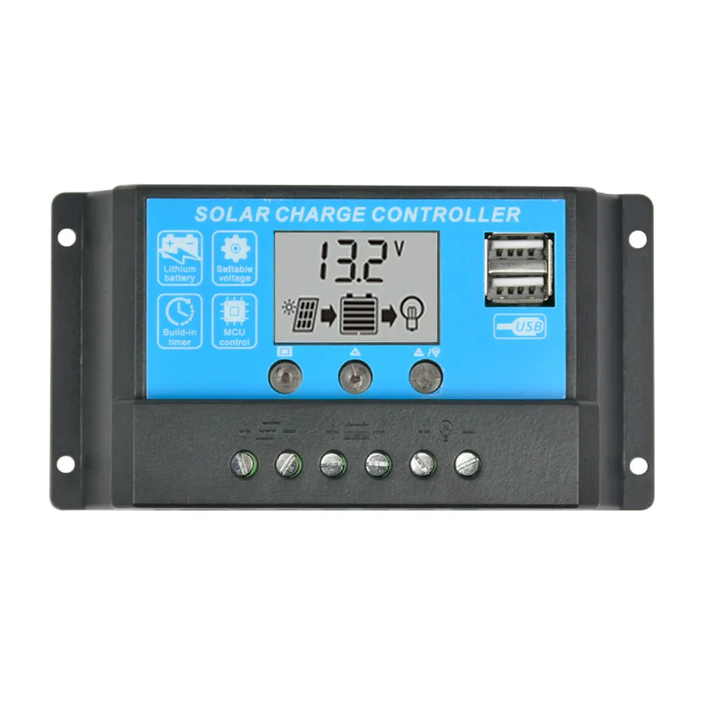 SUNYIMA Солнечный контроллер заряда 12V24V 30A солнечная панель регулятор переключения