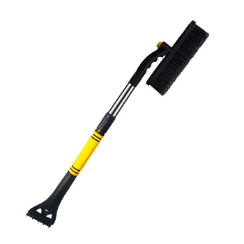 

Yellow blue car three-in-one snow removing shovel car snow sweeping brush snow clearing snow shovel glass defrost winter