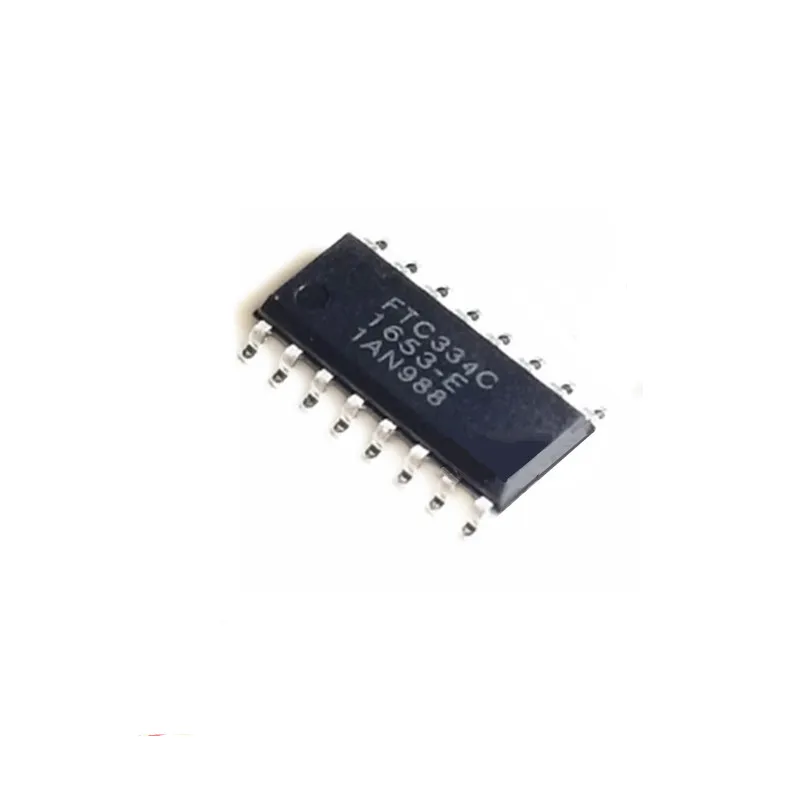 Емкостный сенсорный чип IC key FTC334C SMD SOP16 | Электронные компоненты и принадлежности