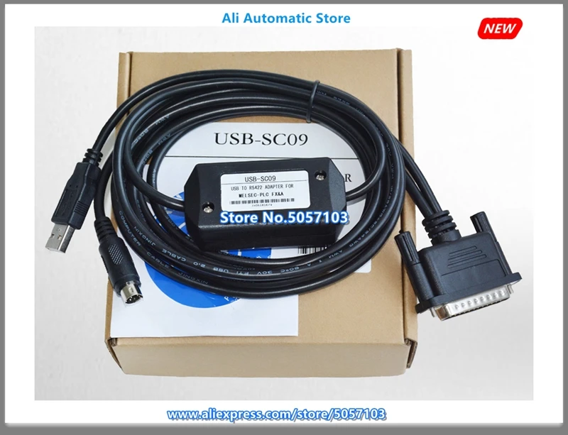 USB-SC09 PLC Кабель связи FX и серия кабель программирования | Обустройство дома