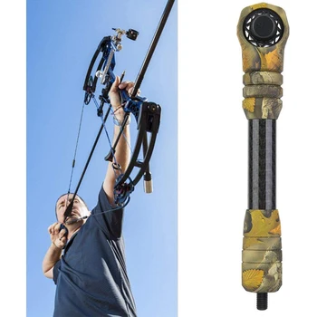 

Hunter Bow Stabilizer 6 Inch Archery Compound Bow Stabilizer 3K Carbon Fiber Stabilizer Hunting Accessory