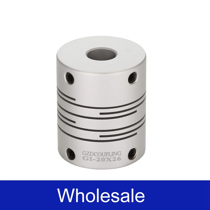 

Wholesale GND shaft couplings aluminum parallelines setscrew series for encoder micro-motor