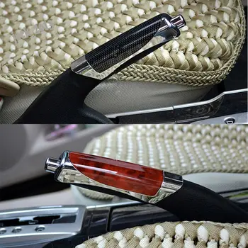 

Car modification Car accessories Carbon Fiber Handle Hand Brake Emergency Cover Trim ForVolkswagen Passat B5