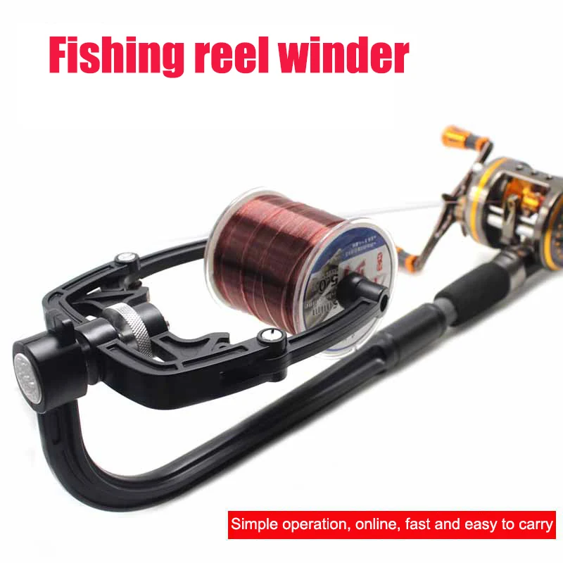 Fishing Reel Line Winder Spooler Machine Portable Fishing Line Spooler