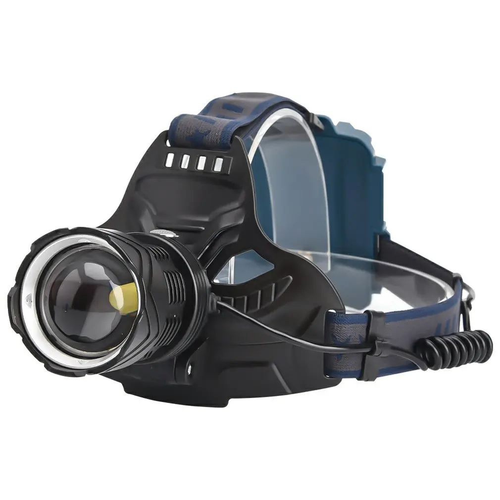 

Outdoor Telescopic Focusing P50 High Light Headlamp Night Lighting Usb Charging Running Warning Light