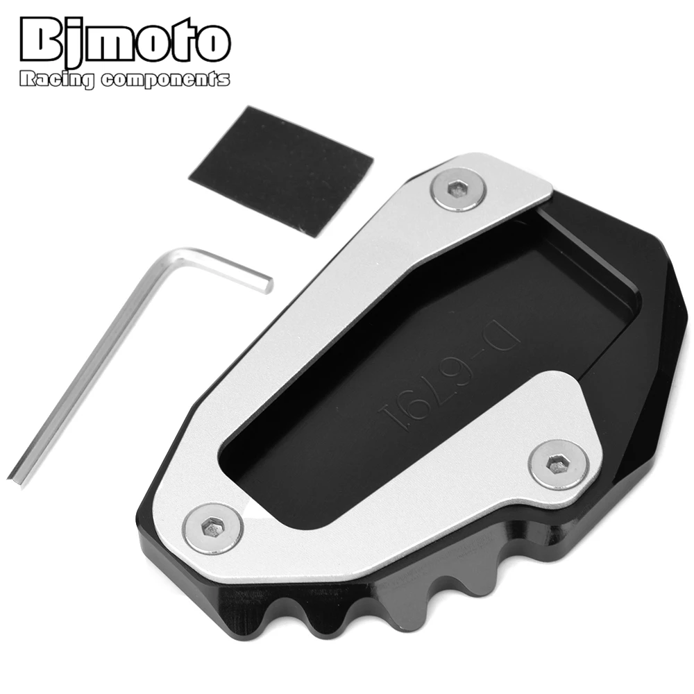 

For Ducati Multistradal 1260 MTS1260 MTS1200 CNC Motorcycle Parts Side Stand Enlarger Kickstand Extension Plate Pad MTS 1200