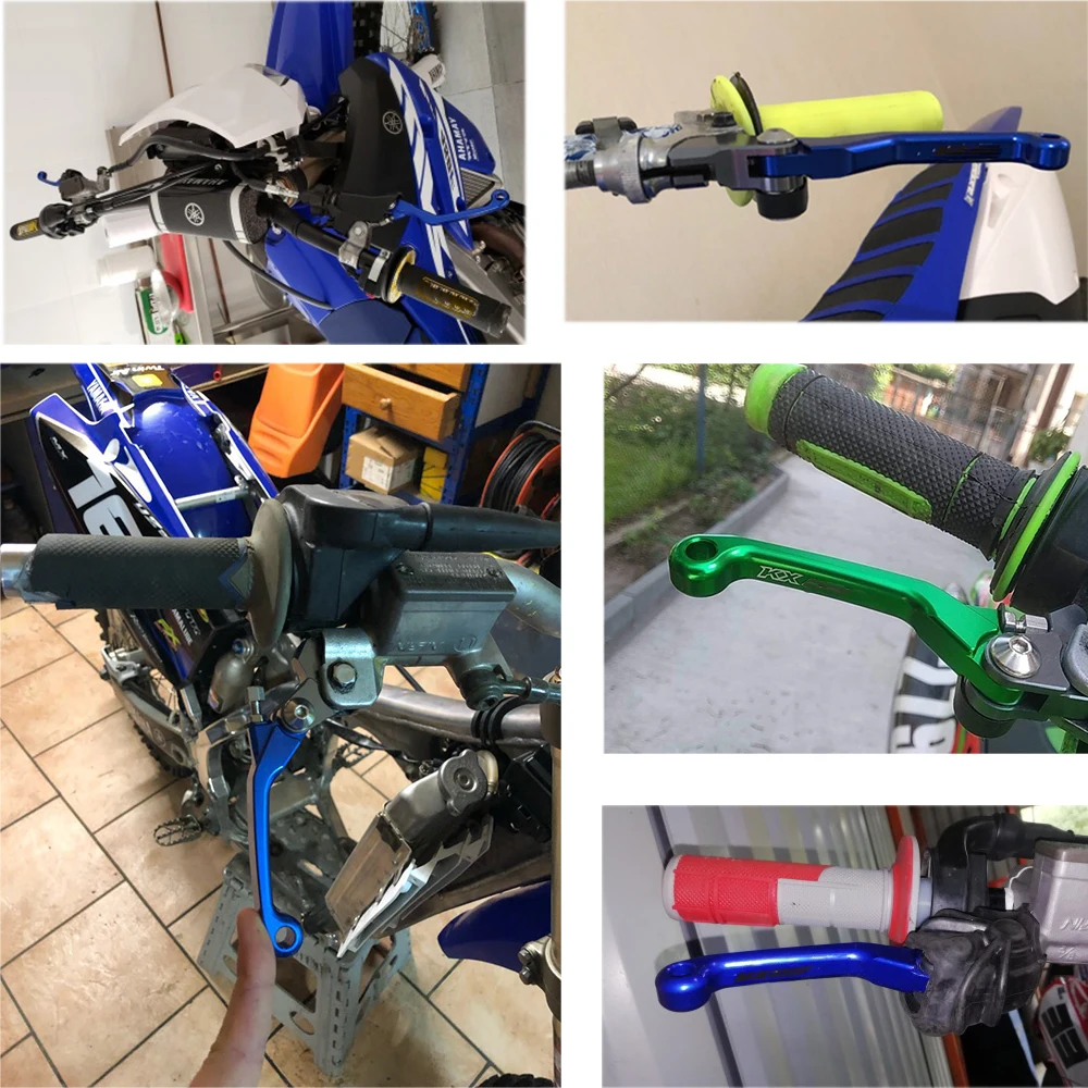 FOR Yamaha YZ125 2008 2009 2010 2011 2012 213 2014 2008-2014 YZ 125 Dirt bike brakes Motorcycle Brake Clutch Levers Handle