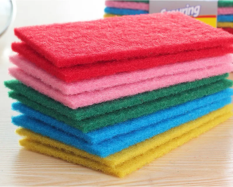 Горячая 1/10 шт высокоэффективный чистящий коврик для кухни из микрофибры Ткань для мытья чистящие салфетки тряпки интенсивное Очищение полотенца для посуды