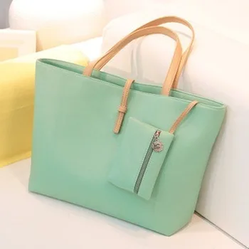 

2020 new female bag fashion casual female bag Korean belt buckle shoulder bag pu big bag bag women