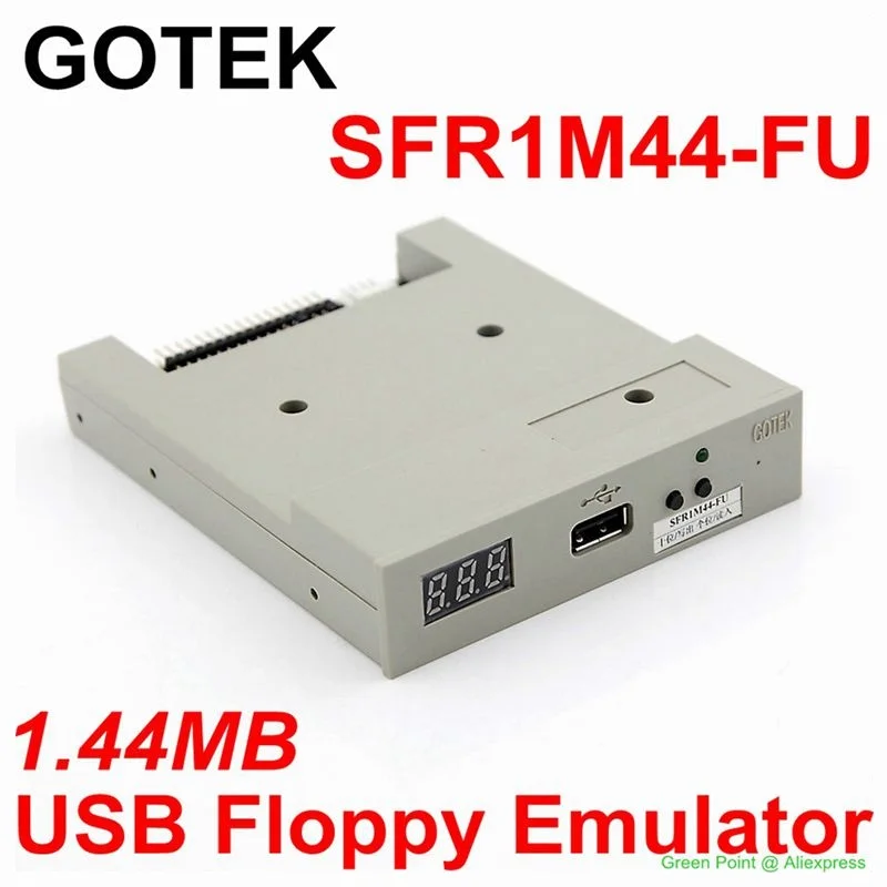 

GOTEK Original SFR1M44-FU 3.5" Floppy Disk Drive To USB SSD Emulator Simulation 1.44MB Floppy Emulator For Embroidery Machines