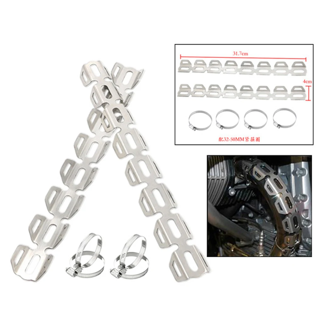 Motorbike Exhaust Muffler Pipe Leg Protector for BMW R1200 F800 F700 F650 GS