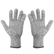 Защитные перчатки анти-Резные Перчатки безопасные устойчивые к порезам ударопрочные проволочная металлическая сетка из нержавеющей стали мясник порезные перчатки Новые