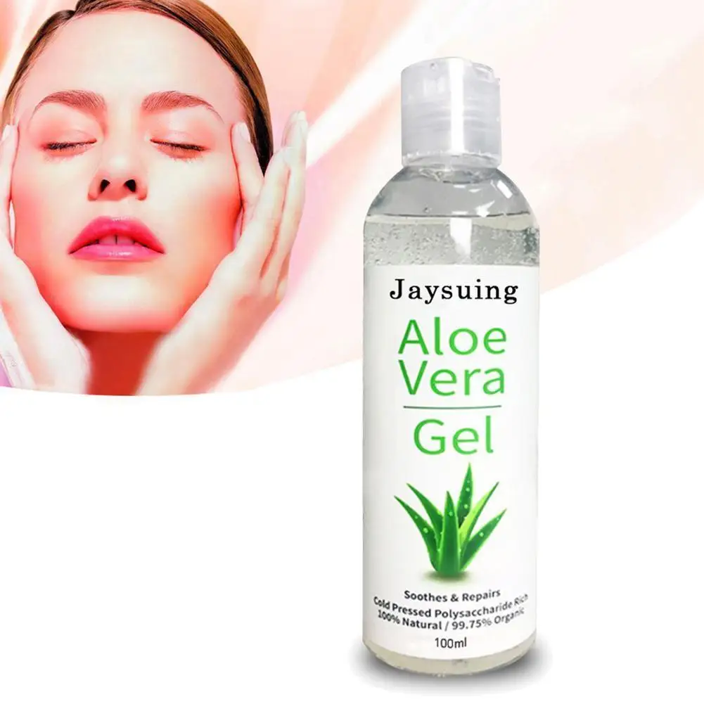 30 мл/50 мл/100 мл Pure Aloe Vera Gel гиалуроновой кислоты удаление увлажняющий растения