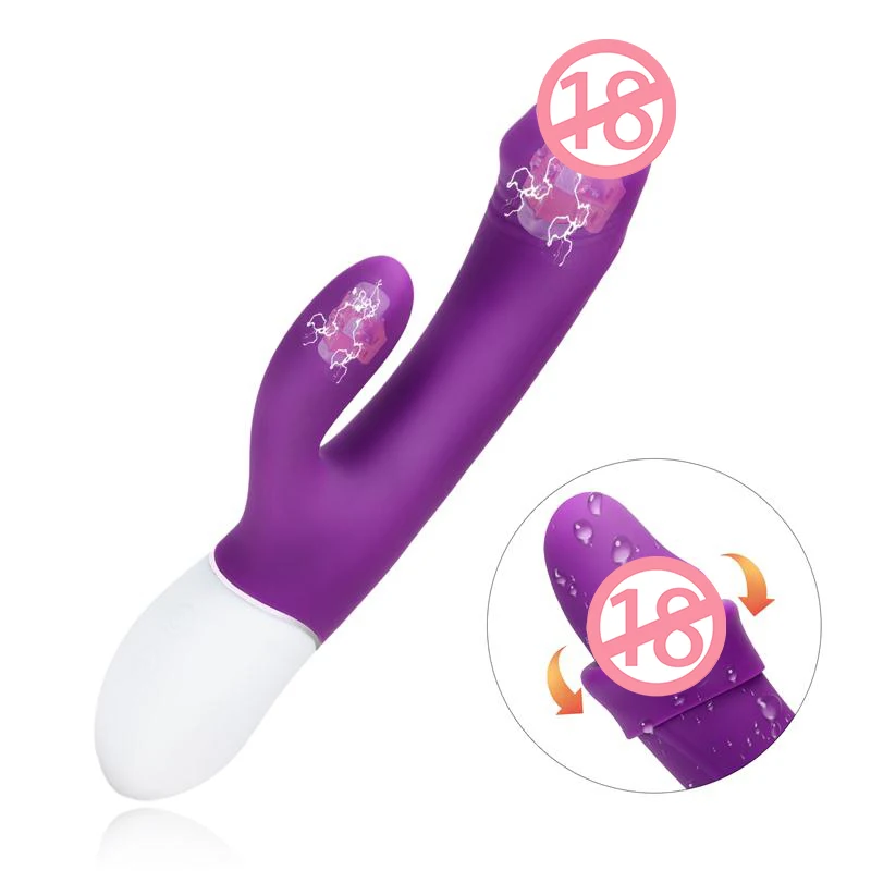 G spot Вибратор с кроликом мощный секс игрушка для мастурбации женщин