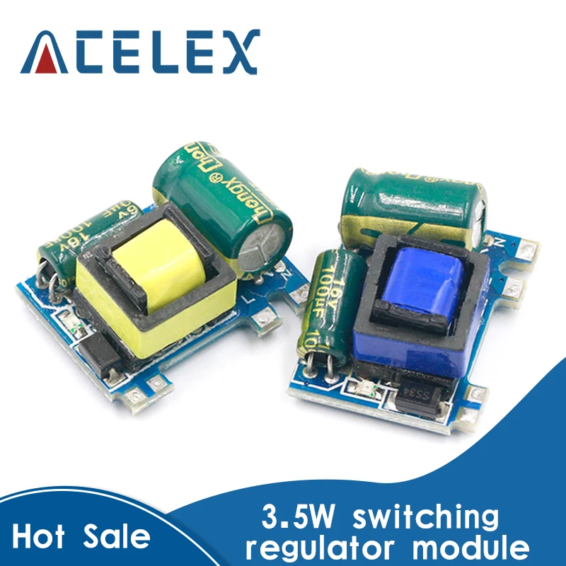 AC DC 5V 700mA 12V 300mA 3 5 W изолированный выключатель Питание понижающий преобразователь