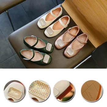 

Girls Princess Shoes Toddler Kids Baby Leather Casual Single Sandal Shoes Children Casual Shoes Children's Shoes New Brand