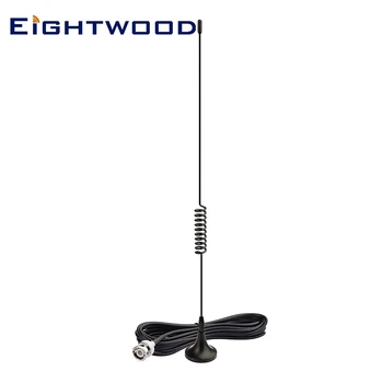 

Eightwood VHF UHF Ham Amateur Mobile Radio Scanner BNC Male Antenna for Uniden Bearcat Whistler Radio Shack Police Radio Scanner