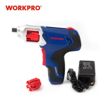 

Workpro 3.6V Electric Cordless Screwdriver Rechargeable Lithium-ion Screwdriver Quick Change Screwdriver