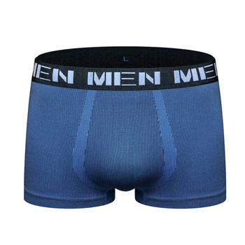 

Men's Solid Color Seamless Comfortable Breathable Underwear Fashion New Mid-rise Briefs