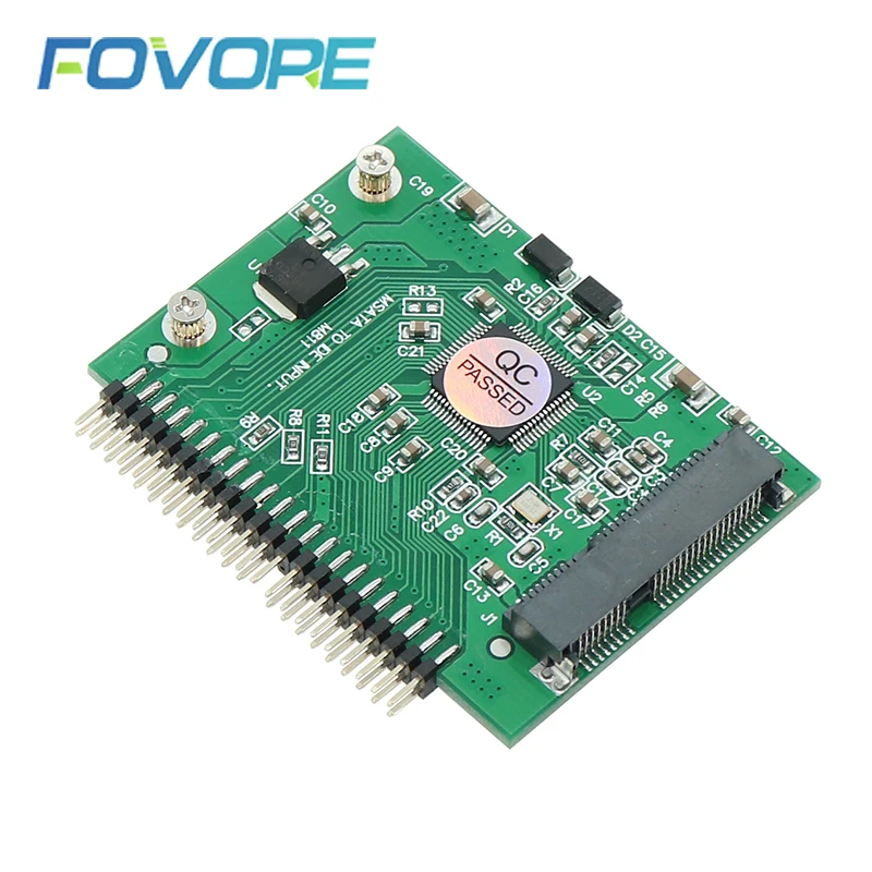 Mini disco duro PCI-e msata 1,8 SSD a 2,5 IDE pulgadas HDD 3,3 V 44pin Card PCI E express sata Adaptador convertidor para ordenador portátil PC