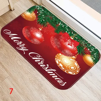 

Mat House Supplies Christmas Happy Sheet Cushion Non-Slip Pad Home Decor