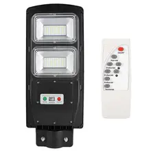 Уличный светильник на солнечных батареях 60 Вт 120LED настенный светильник с датчиком бра с дистанционным управлением для дороги