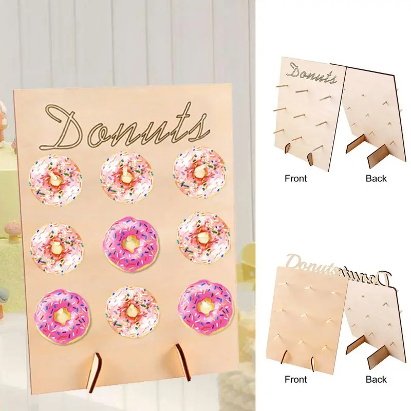 

Baking Dessert Donut Display Stand Wedding Kids Birthday Party Tableware Donuts Decoration Racks