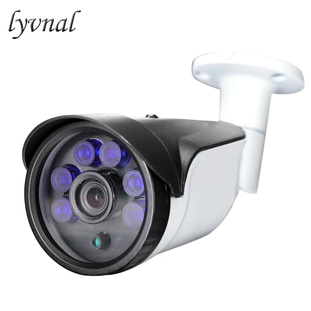 

LYVNAL ip camera bullet 1080p Security camera waterproof outdoor SONY sensor night vision p2p onvif 2mp 1mp cctv camera system
