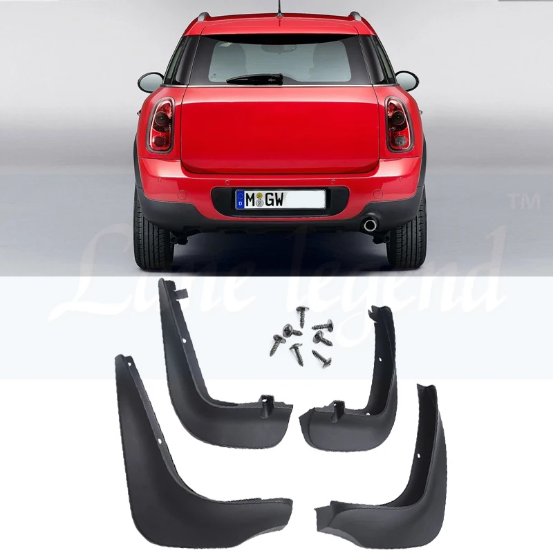 Передняя тыльная грязь щитки для MINI Countryman R60 2010- Брызговики Брызговик Брызговики 2011 2012 2013 набор крылья