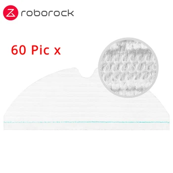

60PCS Disposable Cloth Mop for Roborock Robotic Vacuum Cleaner