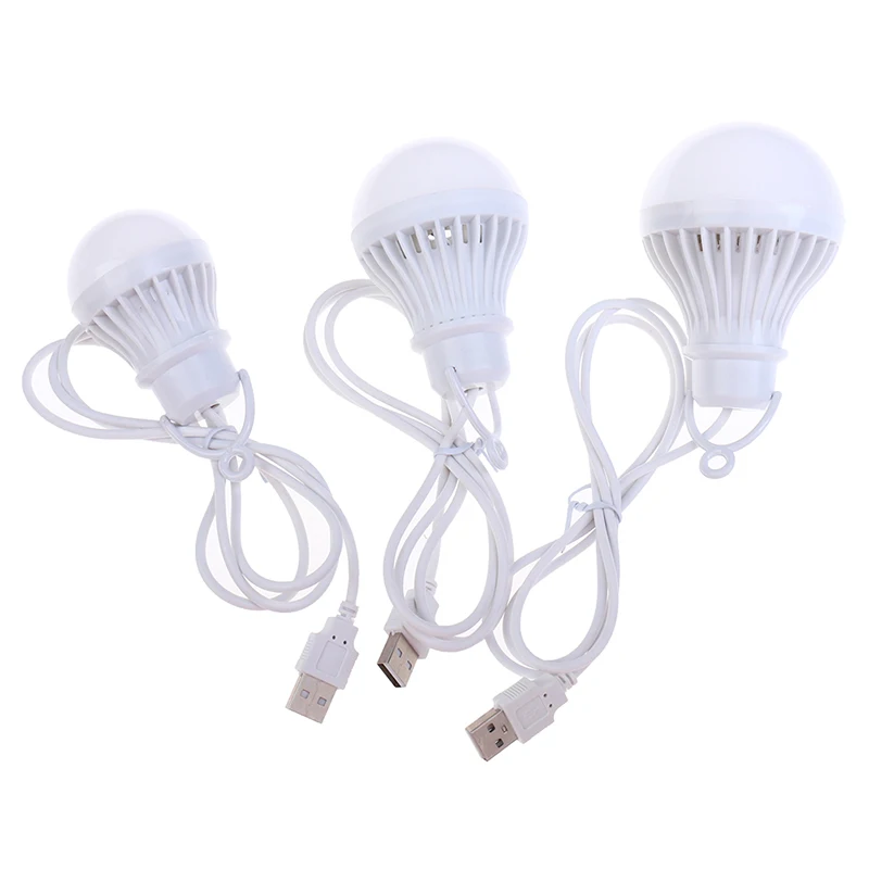 3W/5W/7W Power Portable Lantern Camp Lights USB Bulb Outdoor Camping Multi Tool 1pcs camping light