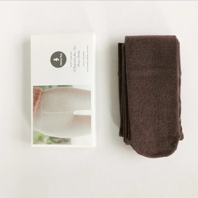 Coffee-Tights Зимние теплые колготки из хлопка из искусственного бархата, женские колготки с матовой подкладкой, плотные колготки, модные флисовые чулки, брюки 220 г - Цвет: Coffee-Tights