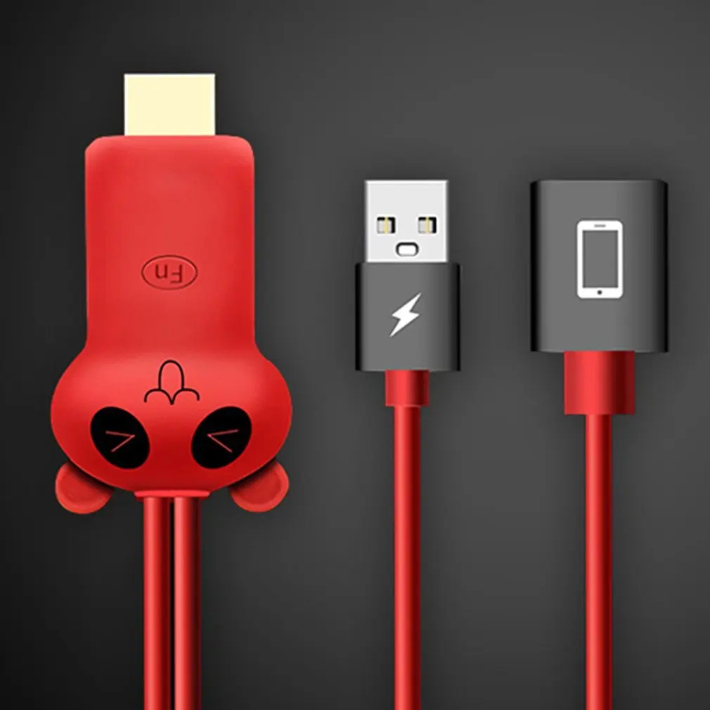 1080P MHL Micro USB MHL к HDMI кабель адаптер для samsung S7/S8 Plus для iPhone X 8 Plug& Play конвертер