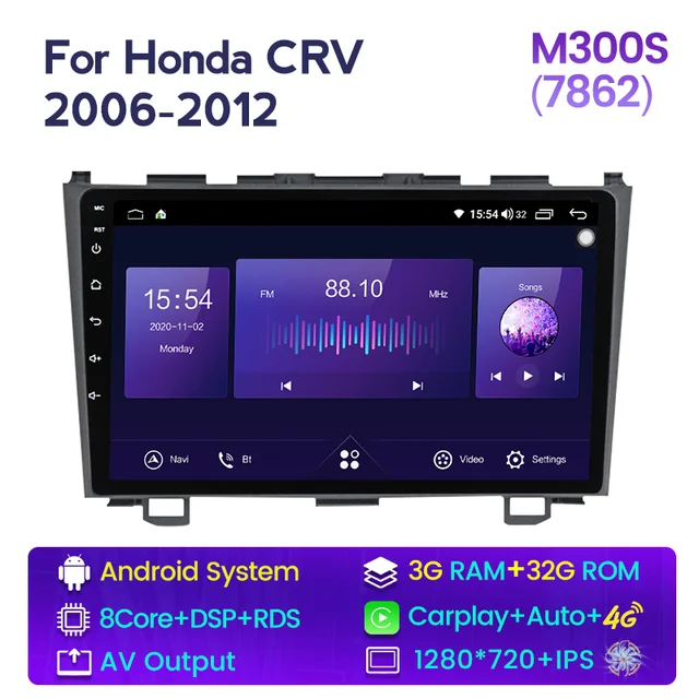 Navifly Ips 1280 7 Android 11 Araba Navigasyon Sesli Gps Radyo Carplay Rds Fm Honda Crv 06 12 Icin Video Oynatici 4g 8gb 128gb Oto Teyp Araba Video Oynaticilar Araba Radyolar Android Oto Teyp Aliexpress