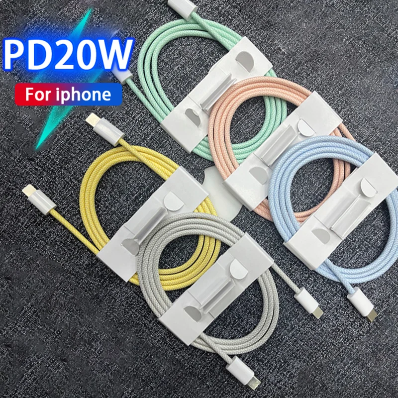 android charger adapter 20W PD USB C Cable for iPhone 13 Pro Max Fast Charging USB C Cable for iPhone 12 mini pro max Data USB Type C Cable iphone charger adapter