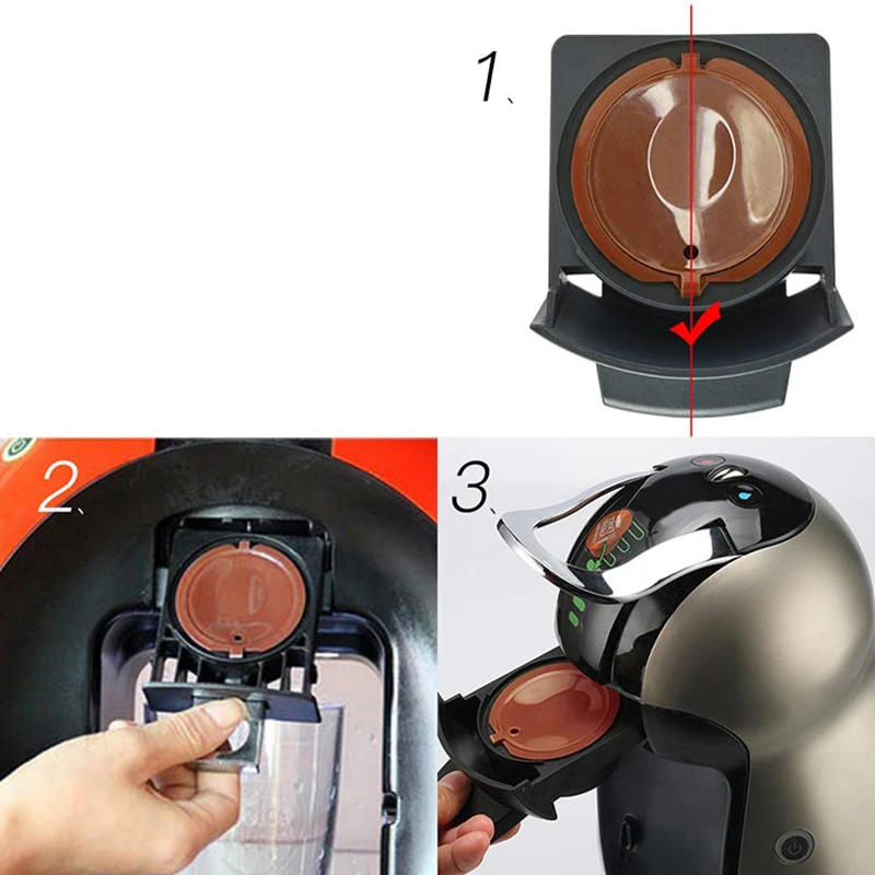 Многоразовая капсула для кофе Nescafe Dolce Gusto многоразовые крышки ложка кисточка