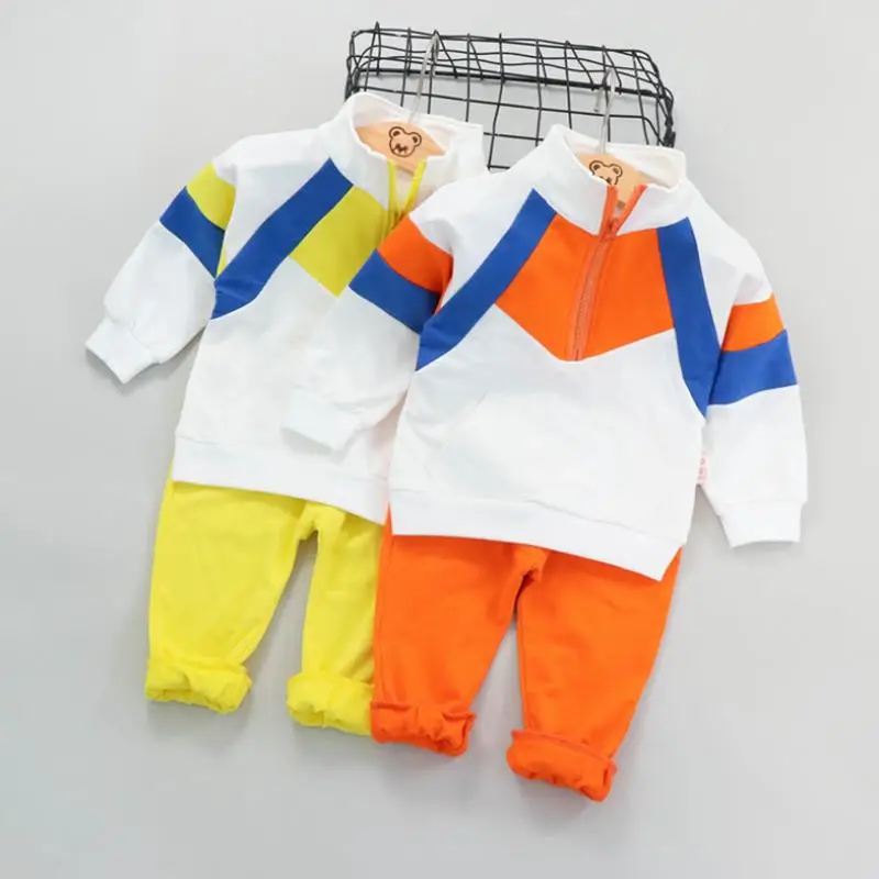 Г. осенне-зимний комплект одежды для маленьких девочек, модные толстовки с принтом, костюм Детский кардиган, теплый костюм От 0 до 3 лет