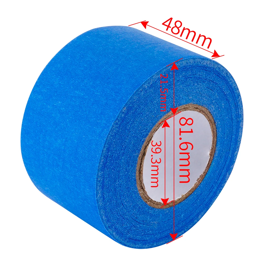 Fita Adesiva Resistente ao Calor Alta Temperatura Peça Adesiva de Poliimida Adesivo Azul Cama Aquecida Proteger Papel Impressora 3d - Imagem 3