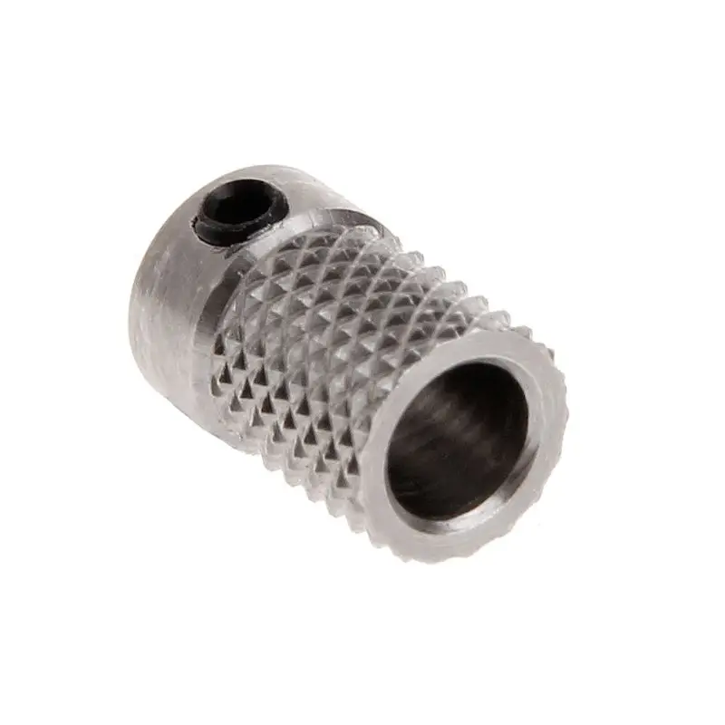 

For Ultimaker 2 UM2 Feeder Knurled Wheel Drive Gear stainless steel Bore 5mm
