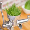 Stainless Steel Manual Juicer Fruit Vegetable Juice Extractor Orange Lemon Wheatgrass Squeezer 100% Original Juice 1