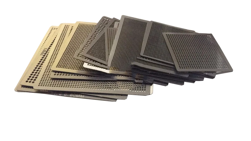 Трафареты BGA Универсальные с прямым нагревом, набор для пайки и ...