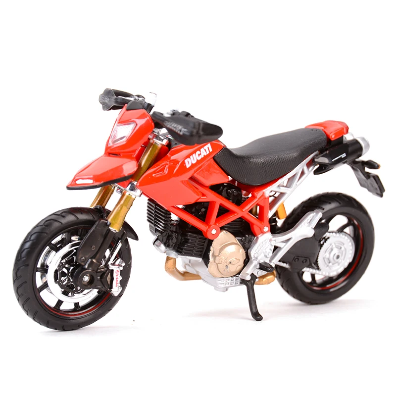 Maisto 1:18 Ducati Hypermotard Motorcycle Bike Model Toy Red