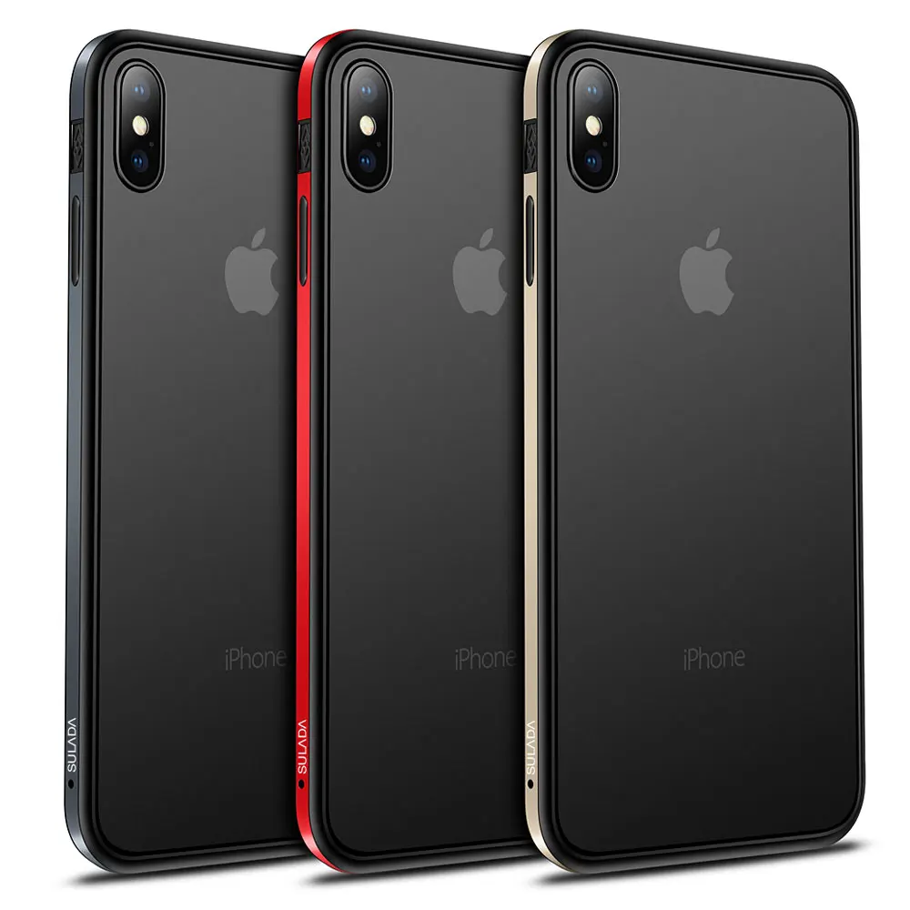 Металлический Чехол-бампер для iPhone XR 11 Pro XS Max X 8 Plus 7 6 S 6, Силиконовый противоударный прозрачный чехол, милый аксессуар для телефона