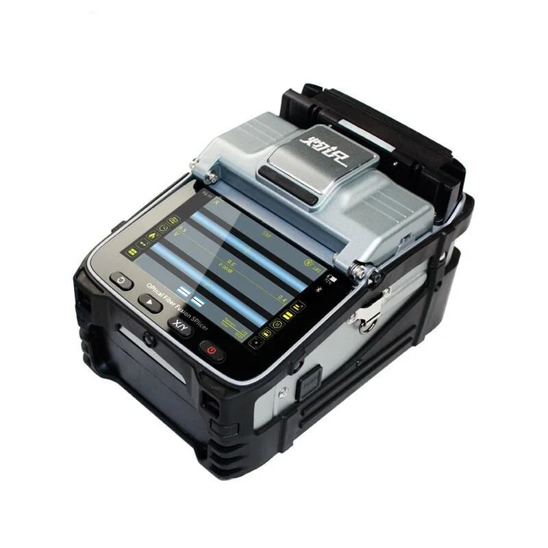 

English menu AI-7C Multi-function Fiber Fusion Splicer Machine 6 motor AI-7C FTTH FIber fusion splicer machine