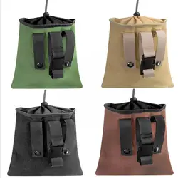 Foldable Canvas Foraging Bags Protable Belt Pouch Foldable Fruit Picking Gathering Waist Bag For Outdoor Hiking Camping L8c8