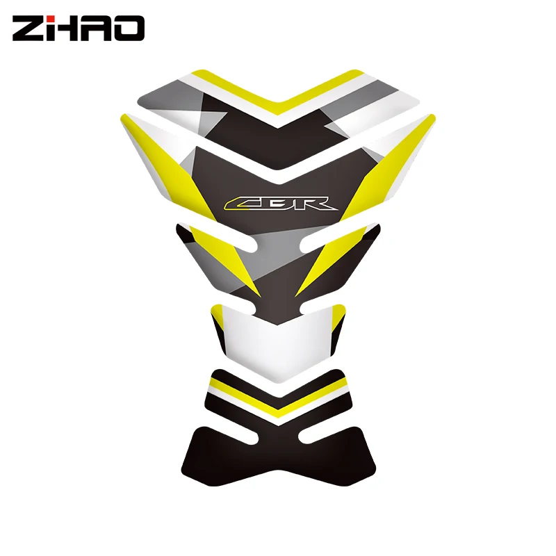 CBR RVF VFR CBR 250 400 500 600 1000 1100 CBR 1000 RR 가스 오일 연료 탱크 패드 보호대 자동차 스티커 용 3D 오토바이 데칼