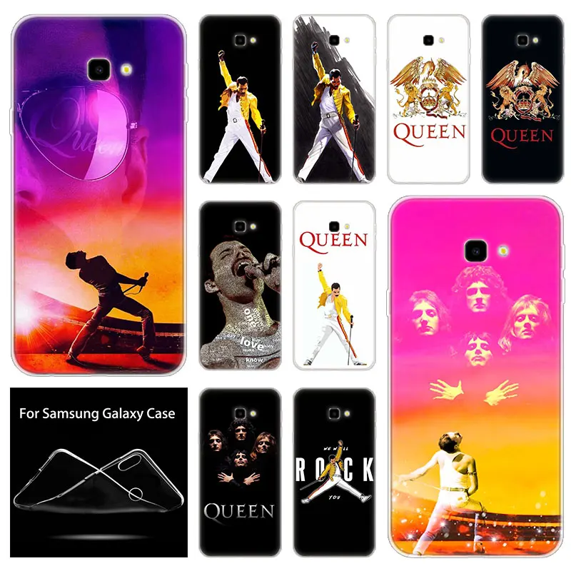 

Silicone Case Queen Freddie Mercury For Samsung Galaxy J8 J6 J4 J2 Pro 2018 Core J6 J7 Prime J3 2016 J5 2017 EU J4 Plus Cover