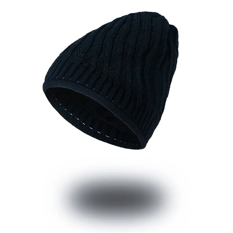 Skullies Beanies, вязаная шапка, Зимние головные уборы для мужчин и женщин, шапочки, теплые мешковатые мужские шапки Gorros Bonnet, утолщенные новые теплые наушники из шерсти