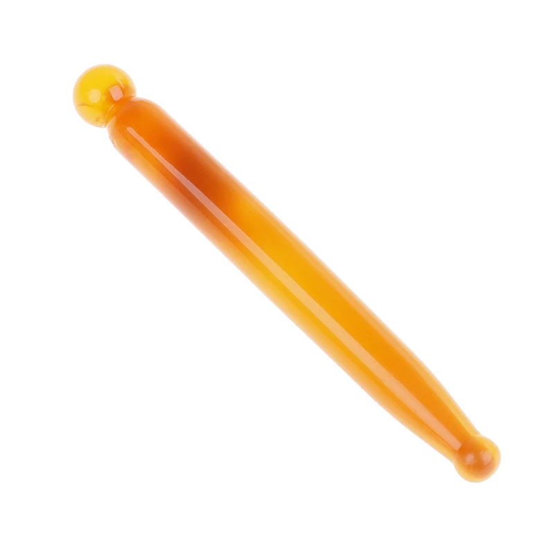 1 шт. традиционный расслабляющий тайский забота о здоровье ног рефлекторный массаж палочка инструмент Смола Acupoint - Цвет: Цвет: желтый