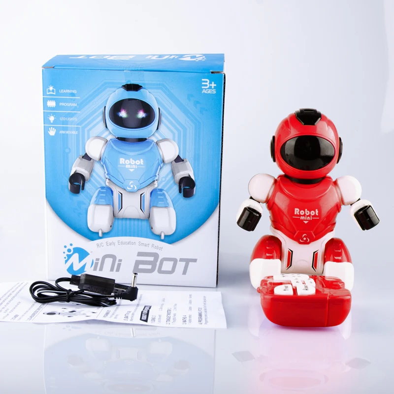 Hot Mini Robot KID TOY Remote Control Robot Smart Action Walk Singing Dance Action Figure Gesture Sensor Toys Gift for Children